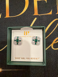 May birthday earrings