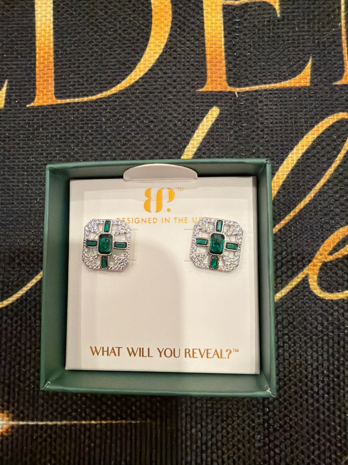 May birthday earrings