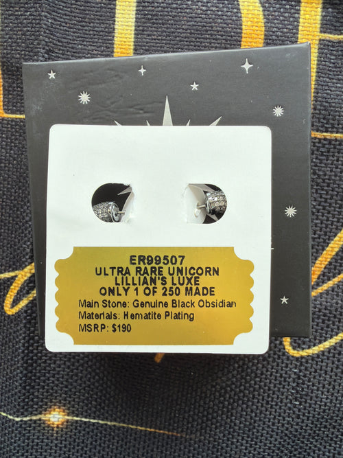 Obsidia Earrings
